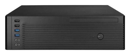 Chieftec BE-10B-300 Caja Ordenador Mini ITX/mATX Negra con Fuente TFX 300W, 2x USB 3.2