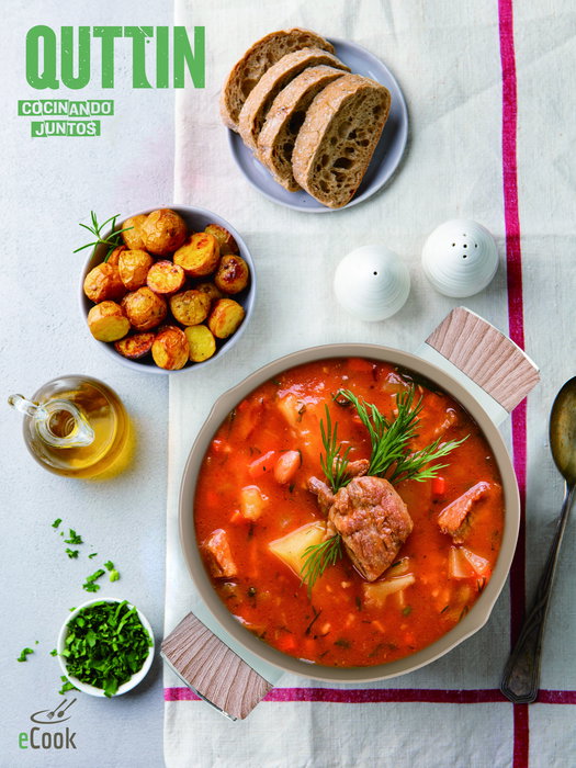 Quttin Cacerola Ecook con Tapa 24 cm (4 Unidades)