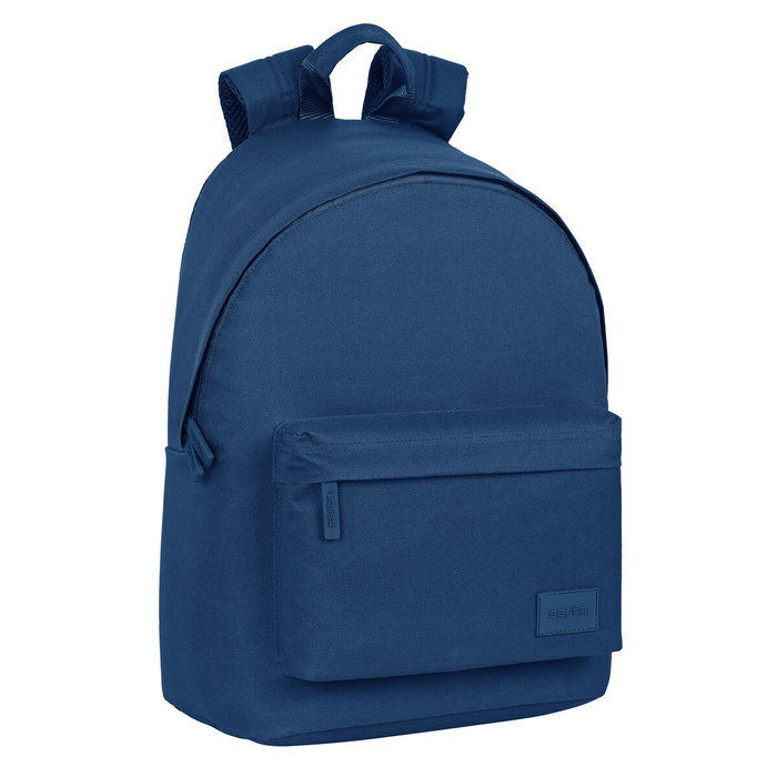 Safta Mochila Basic para Portátil 14,1 Pulgadas Azul Marino