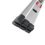 Hailo Master D100 Escalera de tijera doble 2 x 4 pasos