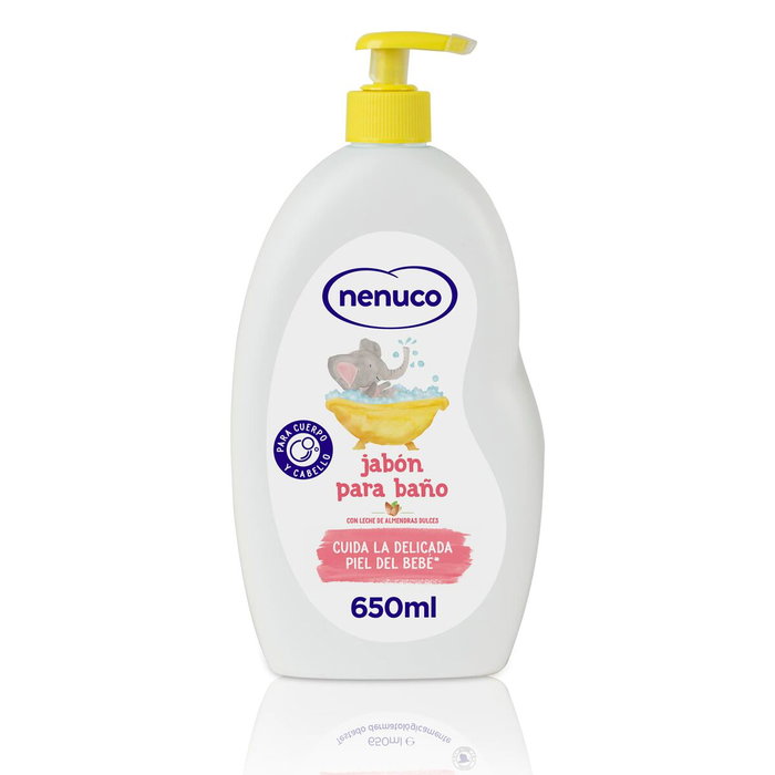 Nenuco Baño Hidratante con Leche de Almendras Dulces 650 ml