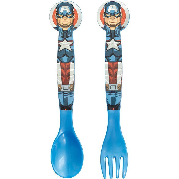 Licensing Juego de Cubiertos de 2 Piezas Los Vengadores