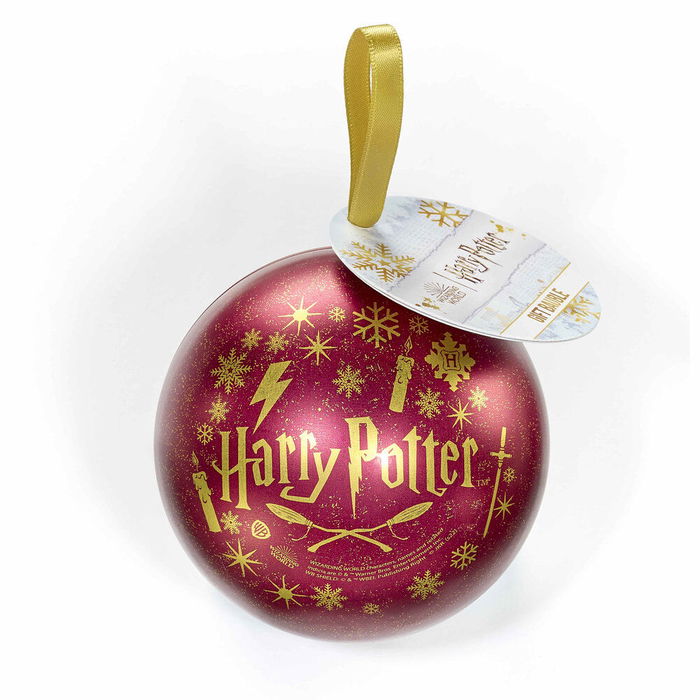 THE CARAT SHOP Colgante Gryffindor + Bola de Navidad Harry Potter con Cadena Ajustable 40cm y Bola 8.5cm THE CARAT SHOP Colgante Gryffindor + Bola de Navidad Harry Potter con Cadena Ajustable 40cm y Bola 8.5cm