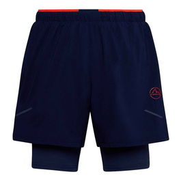 Pantalones Cortos Deportivos para Hombre La Sportiva Trail Bite Azul marino 14-15 Años