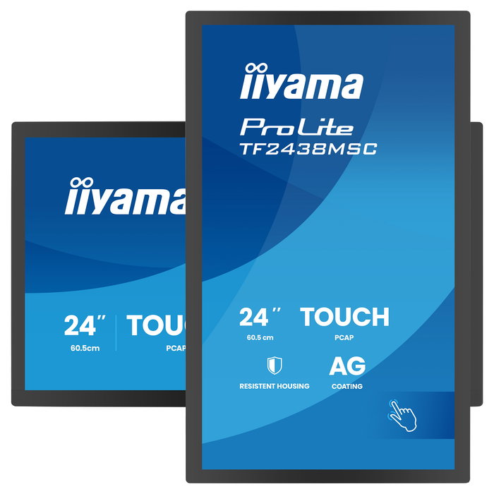 iiyama TF2438MSC-B2 Monitor Táctil IPS de 23.8 Pulgadas Full HD 1920x1080, Panel Capacitivo 10 Puntos, 525 cd/m2, Altavoces, VESA iiyama TF2438MSC-B2 Monitor Táctil IPS de 23.8 Pulgadas Full HD 1920x1080, Panel Capacitivo 10 Puntos, 525 cd/m2, Altavoces, VESA