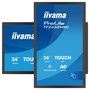 iiyama TF2438MSC-B2 Monitor Táctil IPS de 23.8 Pulgadas Full HD 1920x1080, Panel Capacitivo 10 Puntos, 525 cd/m2, Altavoces, VESA