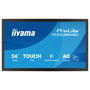 iiyama TF2438MSC-B2 Monitor Táctil IPS de 23.8 Pulgadas Full HD 1920x1080, Panel Capacitivo 10 Puntos, 525 cd/m2, Altavoces, VESA