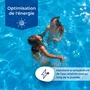 GRE CPROV810 Cubierta de burbujas para piscina 8.10 x 4.70 m, 180 micras, para acero/resina, tubular o autoportante