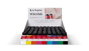 La Pajarita Pintura Satinada Colores Surtidos Expositor de 54 unidades de 35ml