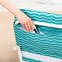 AKTIVE Silla de playa plegable con bandolera