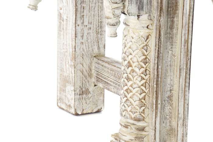 DKD Home Decor Consola Indio Blanco 150 x 41 x 76 cm