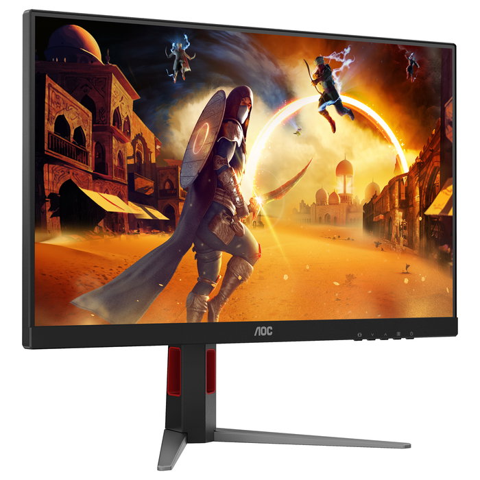 AOC Monitor Gaming 27G4HA 27" Full HD 1920x1080 200Hz IPS 1ms HDMI DP Negro Rojo