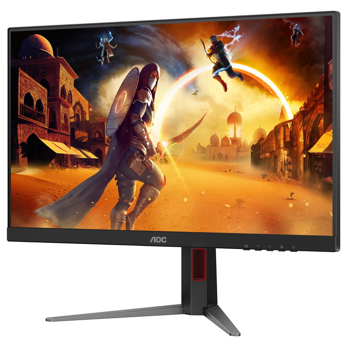 AOC Monitor Gaming 27G4HA 27" Full HD 1920x1080 200Hz IPS 1ms HDMI DP Negro Rojo