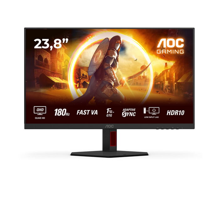 AOC Monitor Gaming 27G4HA 27" Full HD 1920x1080 200Hz IPS 1ms HDMI DP Negro Rojo AOC Monitor Gaming 27G4HA 27" Full HD 1920x1080 200Hz IPS 1ms HDMI DP Negro Rojo