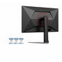 AOC Monitor Gaming 27G4HA 27" Full HD 1920x1080 200Hz IPS 1ms HDMI DP Negro Rojo