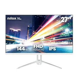 Nilox Monitor Gaming 27 pulg. IPS FHD 144Hz Blanco