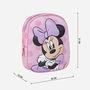 Cerdá Mochila 3D Minnie Disney Infantil 31cm Poliester EVA
