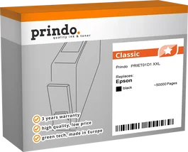 Prindo Cartucho de tinta negro PRIET01D1 Classic XXL