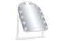 DKD Home Decor Espejo LED de Cristal con Control Táctil y 3 Colores de Luz Blanco