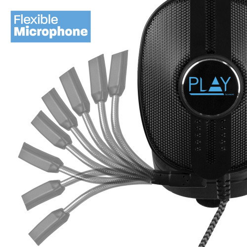 Ewent Auriculares Gaming PL3321 Negro con Iluminación RGB