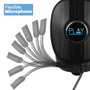 Ewent Auriculares Gaming PL3321 Negro con Iluminación RGB