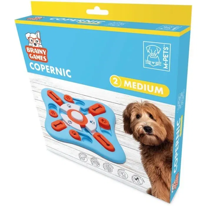 M Pets - Puzzle Inteligente para Perros M PETS - COPERNIC, 25 x 25 x 3 cm, Tamaño Mediano L2 - Ref: MPE6953182713180