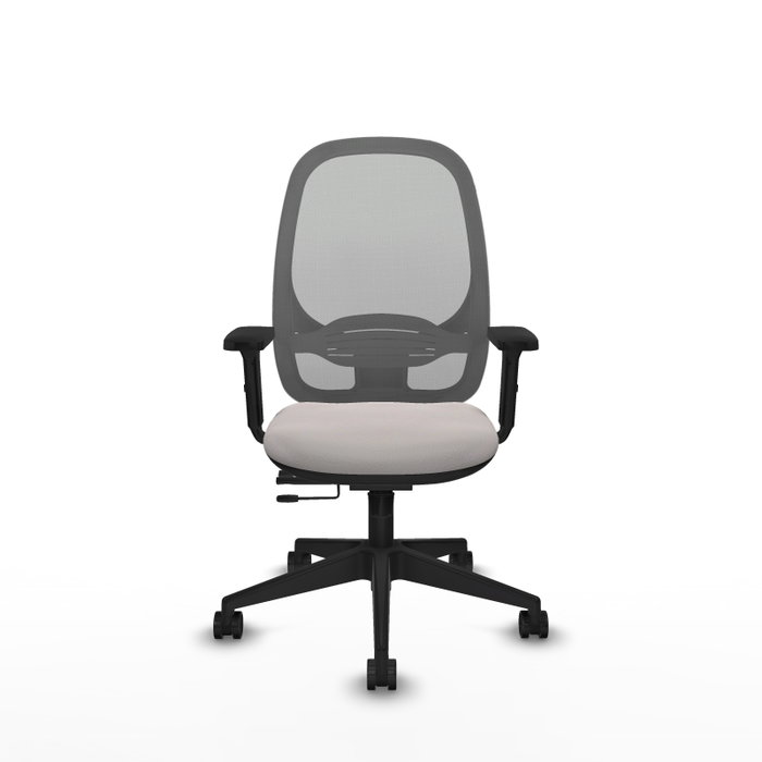 PIQUERAS Y CRESPO Silla de oficina Cilanco Blanco y Gris PIQUERAS Y CRESPO Silla de oficina Cilanco Blanco y Gris
