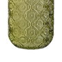 Ixia Vaso Verde de Cristal Decoración 8 x 8 x 12,70 cm