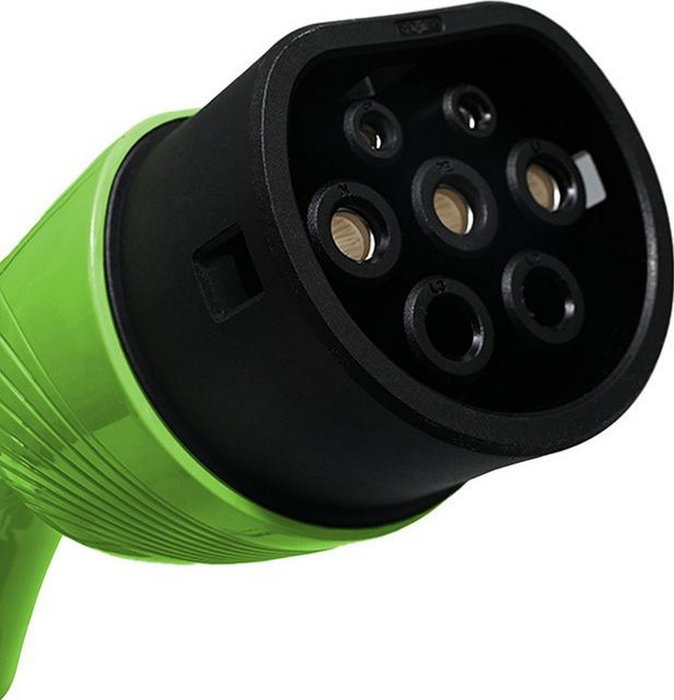 Qoltec Cargador 2w1 Typ2 3.5kW 230V LED 5m
