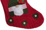 DKD Home Decor Calcetín de Poliéster Rojo 28x3x50