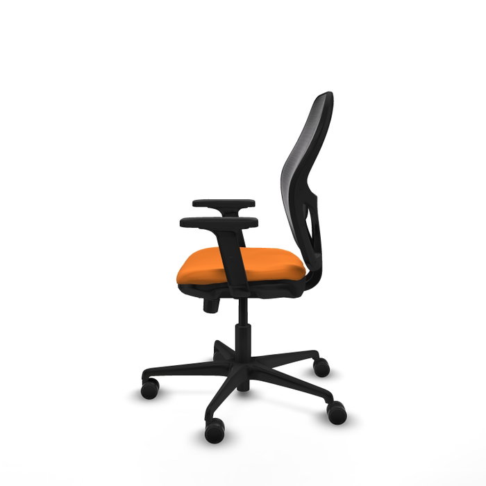 PIQUERAS Y CRESPO Silla de oficina Jorquera Naranja y Negro PIQUERAS Y CRESPO Silla de oficina Jorquera Naranja y Negro