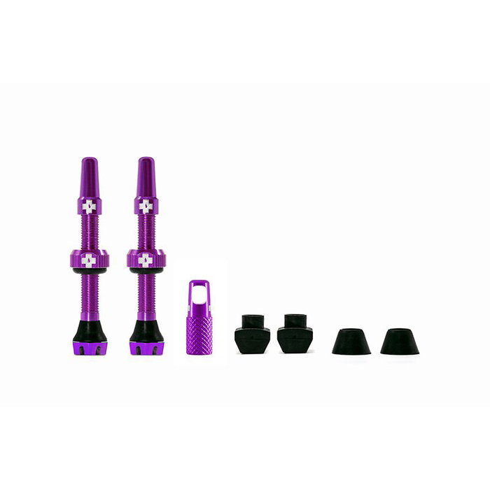 Muc-Off Válvulas sin Cámara V2 Aluminio 7075 - Sistema de Flujo de Aire para Inserción de Neumáticos Muc-Off Válvulas sin Cámara V2 Aluminio 7075 - Sistema de Flujo de Aire para Inserción de Neumáticos