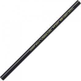FABER-CASTELL Lápiz Carbón Blando 2907-S, 6 unidades