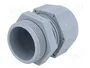 HELU Sello aislante M32 1,5 IP68 gris oscuro