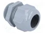 HELU Sello aislante M32 1,5 IP68 gris oscuro