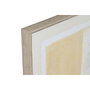 DKD Home Decor Cuadro Abstracto de Yute y PS, Pack de 2 unidades, 82x82 cm