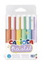 Carioca Marcador Pastel Surtido de 6 Unidades con Punta Biselada