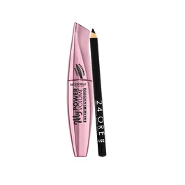 Deborah Set: 24H Extra Gel Pencil Eyeliner y My Power Waterproof Volumizing Mascara Black