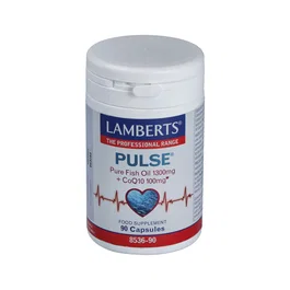 LAMBERTS PULSE Aceite de Pescado 1300mg + CoQ10 100mg 90 Cápsulas