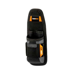 Toughbuilt Bolsillo Multiuso para Cinturón con 6 Bolsillos, Clip de Acero, ClipTech Sistema de Enganche Rápido y Clip para Cinta Métrica, Diseño Compacto y Resistente