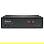 Shuttle Computer Barebone Slim PC DN11H5, Intel Core Ultra 5 125H, 14 núcleos hasta 4.5 GHz, DDR5, Mini PC Negro de 1.35L, PCIe NVMe, HDMI 2.1, DisplayPort 1.4, Windows 11/Linux