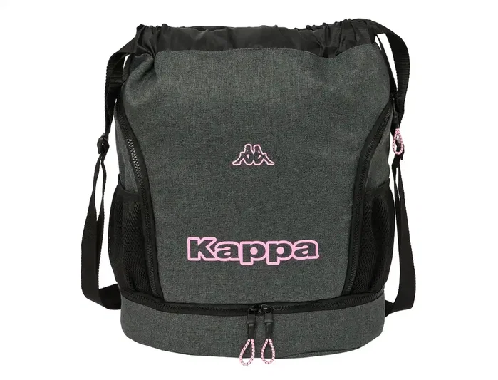 Safta Saco Mochila Kappa Silver Pink Safta Saco Mochila Kappa Silver Pink