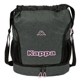 Safta Saco Mochila Kappa Silver Pink 21,93 L con Compartimento Inferior y Bolsillos Laterales, 340x150x430 mm