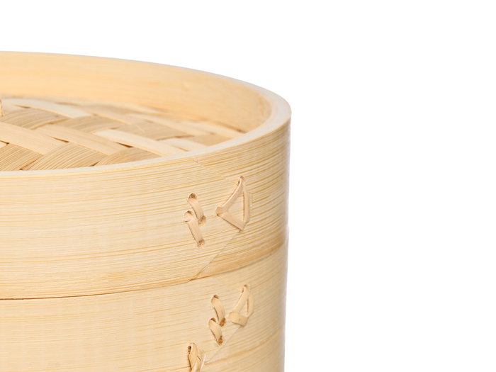 Kinvara Vaporera Bambú 15 cm x 9 cm x 18 cm Natural (Set de 12)