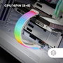 Mars Gaming Funda ARGB para Cable de Alimentación MCA-16X GPU 16pin (8+8) Iluminación Personalizable