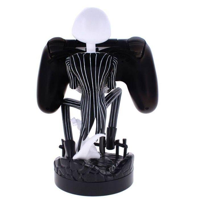 Exquisite Gaming Soporte Cable Guy Jack Skellington Pesadilla Antes de Navidad Disney 21cm para Mandos y Smartphones