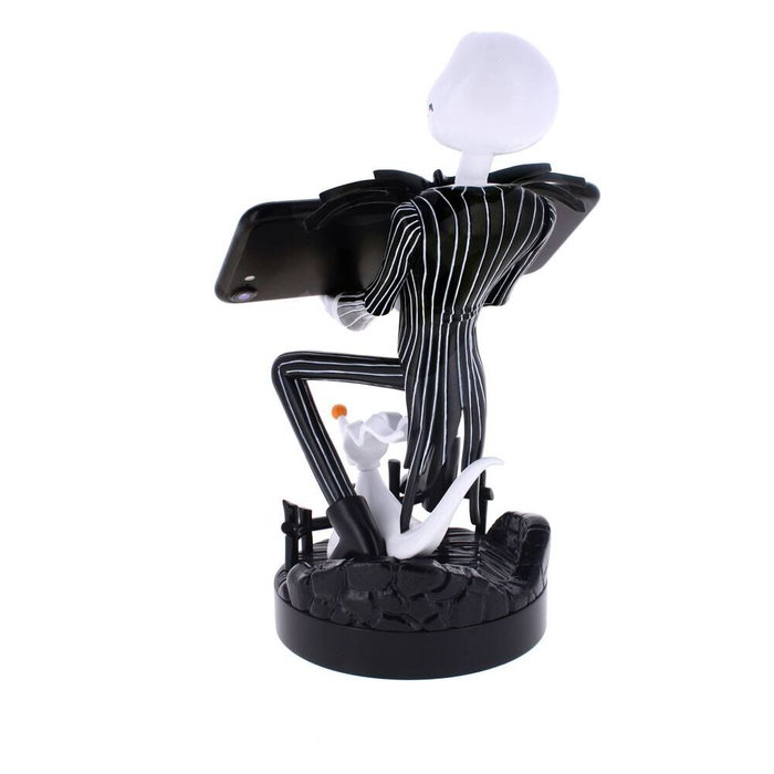 Exquisite Gaming Soporte Cable Guy Jack Skellington Pesadilla Antes de Navidad Disney 21cm para Mandos y Smartphones