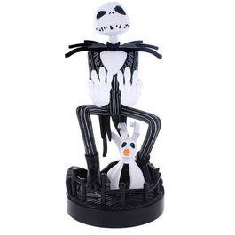 Exquisite Gaming Soporte Cable Guy Jack Skellington Pesadilla Antes de Navidad Disney 21cm para Mandos y Smartphones