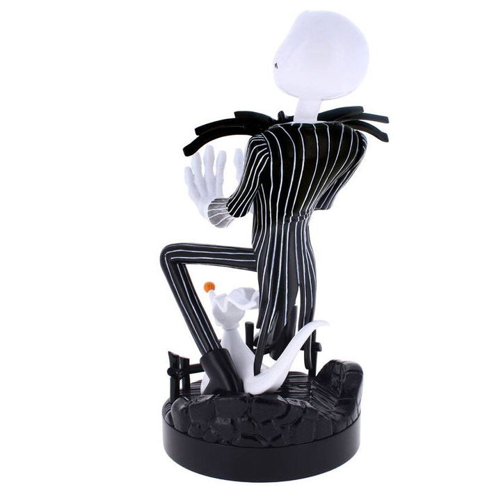 Exquisite Gaming Soporte Cable Guy Jack Skellington Pesadilla Antes de Navidad Disney 21cm para Mandos y Smartphones