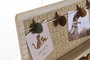 DKD Home Decor Perchero Kids Leon Pompon Multicolor Natural Fibra Mdf 6 x 24 x 45 cm (2 Unidades)